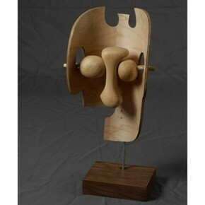 Jeremy Comins, Unfolded #10, 2013, Wood, 19” x 9” x 4”