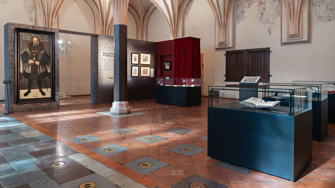 Homage 500. History, culture, remembrance, exhibition view. Courtesy of Muzeum Zamkowe w Malborku