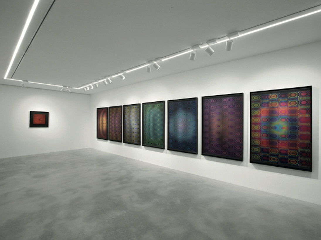Alberto Biasi. Light Visions, Exhibition view. Courtesy of Dep Art Gallery