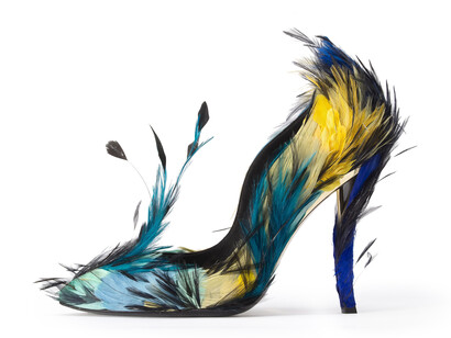 Blue Angel, from the Limited Edition Roger Vivier Rendez-Vous Fall Winter 2012-2013 collection, © Roger Vivier