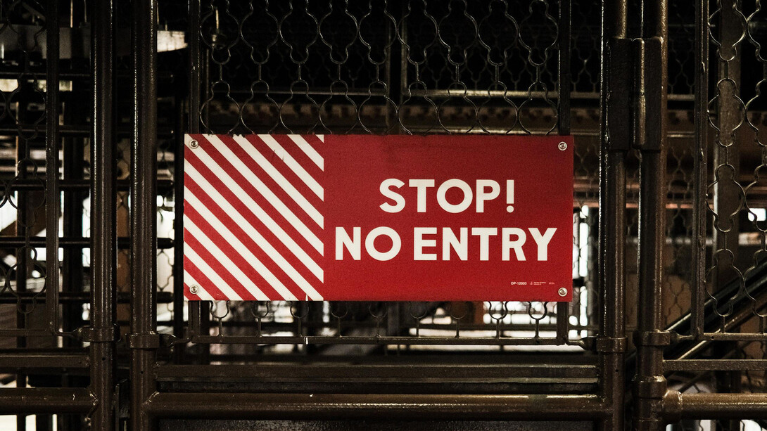 A sign likely to be seen in the US during the upcoming years