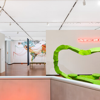 Various artists, Die linie, exhibition view. Courtesy of Heidi Horten Collection 