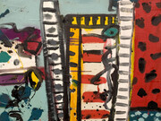 Alan Davie, Sea Gate, 1960, Towner, Collection Store, 8r front