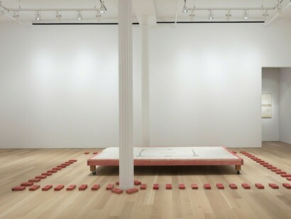Ree Morton, Column Piece, 1972. Courtesy of Alexander and Bonin