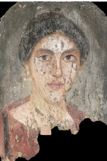 Paint the Eyes Softer. Courtesy of Northwestern Block Museum of Art