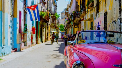 Una calle en La Habana