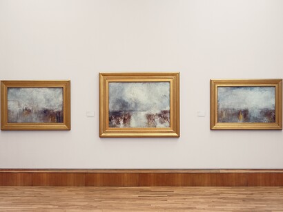 Salerno I, 1990, c-print	, 93 ½ x 116 ¼ inches (236,8 x 295,2 cm)
