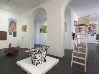 Jean Dubuffet, Exhibition view. Courtesy of Galerie Nathalie Obadia