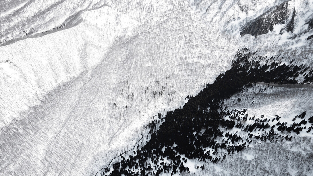 Mikiya Takimoto, Snow mountain #07. Courtesy of La galerie Clémentine de la Féronnière 