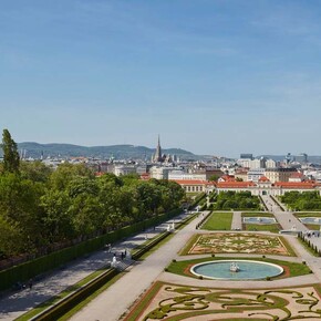 Canaletto view. Courtesy of Lower Belvedere