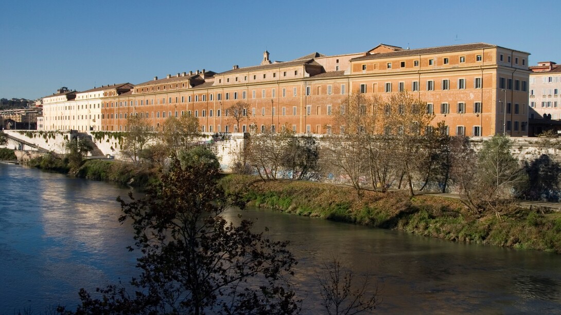 Roma, Italia, Complesso del San Michele, Prospetto su Lungotevere, ph. Omar Kheyraoui