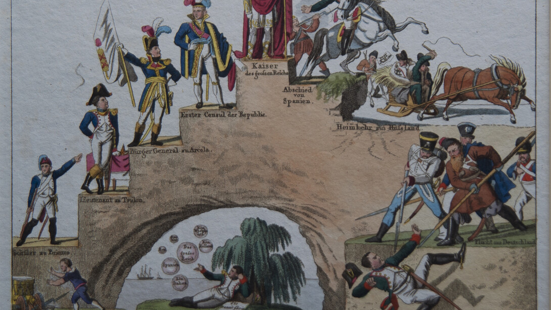Buonaparte Stuffenjahre, 19th Century, Print © The Bowes Museum