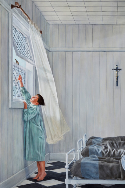 Kent Monkman, Compositional study for the sparrow, 2022. Courtesy of Denver Art Museum