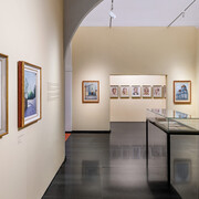 Ottone Rosai, Poet above all else, exhibition view. Courtesy of Museo Novecento
