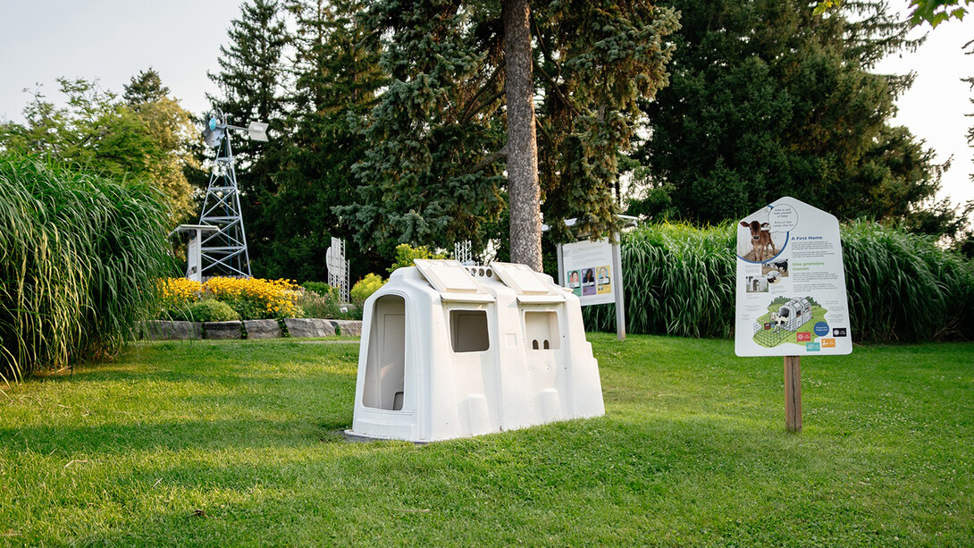 Découverte à ciel ouvert, vue d’exposition. Avec l’aimable autorisation d’Ingenium. Musée de l’agriculture et de l’alimentation du Canada