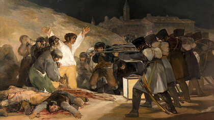 Francisco de Goya, El tres de mayo de 1808 en Madrid (detalle)