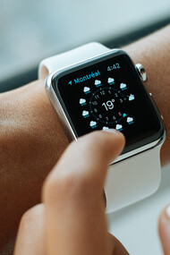Weather forecasts on an Apple Watch