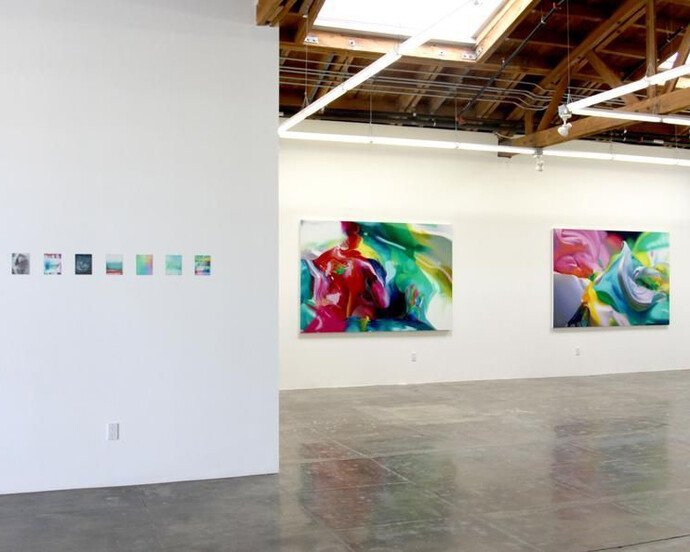 Ben Charles Weiner: Altered States, Exhibition view. Courtesy of Mark Moore Fine Art