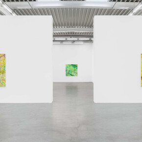 Sylvia Ong, The light between us, vue d'exposition. Avec l'aimable autorisation d'Almine Rech