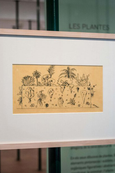Lina Bo Bardi Drawing. Courtesy of Fundació Joan Miró