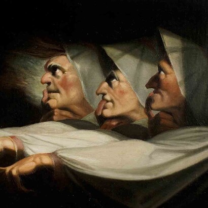 «Las tres brujas de Macbeth» (1783), Füssli