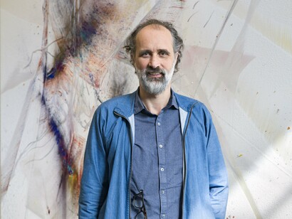 Portrait of Thilo Heinzmann, 2022
© Photographer: Roman März. . Courtesy of Perrotin