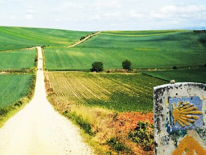 Un tramo del Camino de Santiago