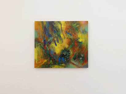 Carlos Jacanamijoy, Ambi yaku, exhibition view. Courtesy of A Gentil Carioca Gallery