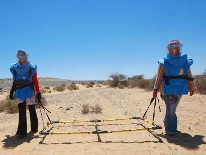 Landmines do not disappear even when peace is brought to war-ridden societies
