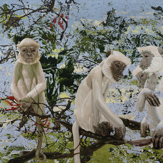 Rafael Megall, Solitude, serenity (detail), 2026. Courtesy of Mek Contemporary
