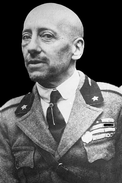 Gabriele d'Annunzio nel 1922
