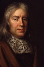 Mary Beale; Thomas Sydenham, 1688, National Portrait Gallery, Londres (detalle)