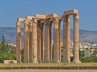 Templo de Zeus Olímpico, Atenas Grecia