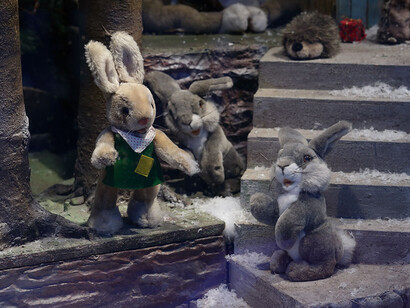 Ogilvy’s Christmas mechanical window displays. Courtesy of McCord Stewart Museum