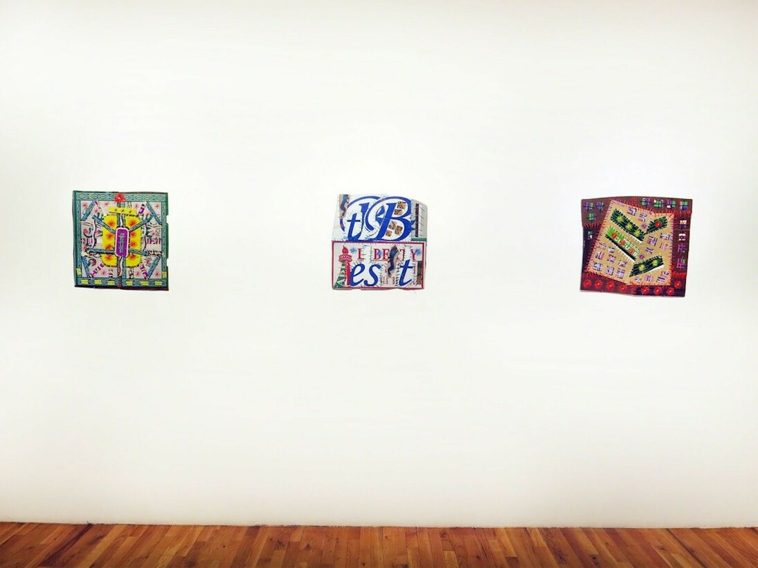 Regrouping, Exhibition view. Courtesy of Edward Thorp Gallery