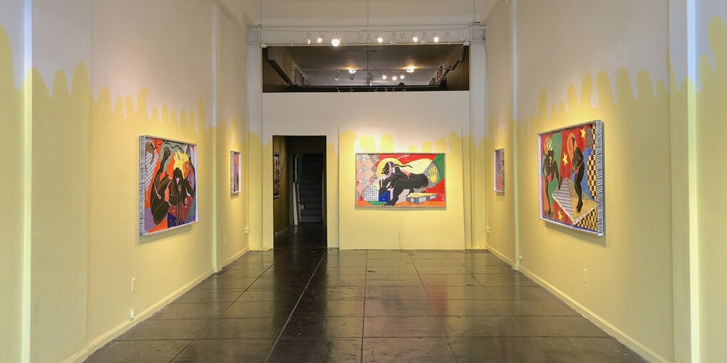 Theresa Chromati, Exhibition view. Courtesy of New Image Art