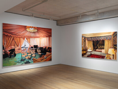 Anna Freeman Bentley, Conduits, exhibition view. Courtesy of Lehmann Maupin Gallery