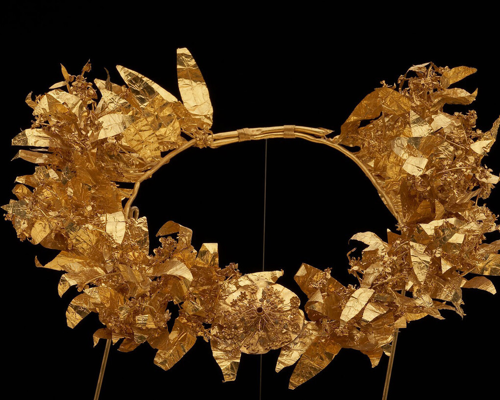 The Gold of Macedon. Courtesy of Αrchaeological Museum of Thessaloniki