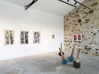 Bernard Pagès, Voir à travers, exhibition view. Courtesy of Ceysson and Bénétière