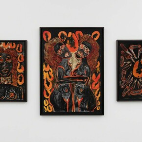 Lady Skollie. Lust Politics, Exhibition view. Courtesy of Tyburn Gallery