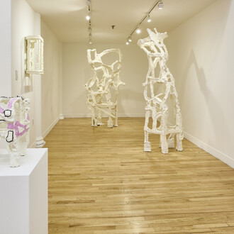 Abby Cheney, Common structures, exhibition view. Courtesy of 81 Leonard Gallery