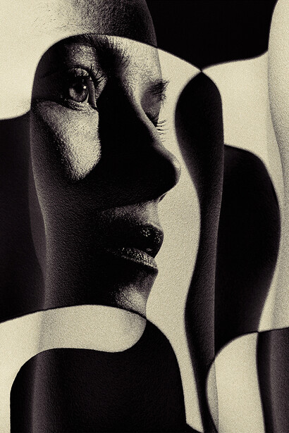 Sander Vos, Interpolation 09 (detail), 2024. Courtesy of Catherine Couturier Gallery