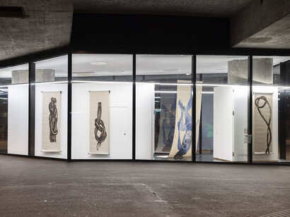 Carlotta Bailly-Borg, Family Affair, 2022. Installation view, Vitrine, Basel. Photographer Marcel Scheible