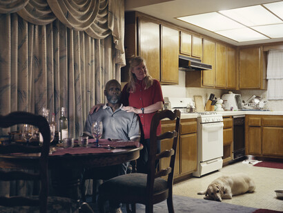 
Philip-Lorca diCorcia, Lynn and Shirley, 2008, Inkjet print, 40 x 60 inches (101.6 x 152.4 cm). Courtesy the artist and David Zwirner, New York/London