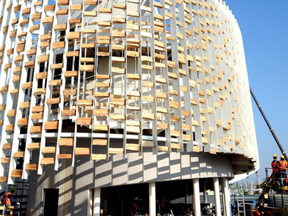 Expo Milano 2015. Pabellón celeste