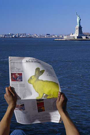 Eduardo Kac. Courtesy of Galerie Charlot