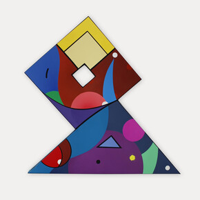 MOSES & TAPS™, IMAGE OF GRAFFITI™ XXIX, 2019 – Spraypaint and acrylic on canvas, 92 x 94 cm