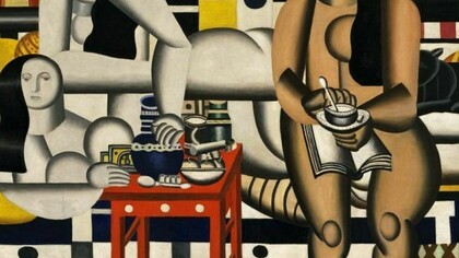 Fernand Léger. Tres mujeres (Le grand déjeuner). 1921. Óleo sobre lienzo. Museo de Arte Moderno de Nueva York