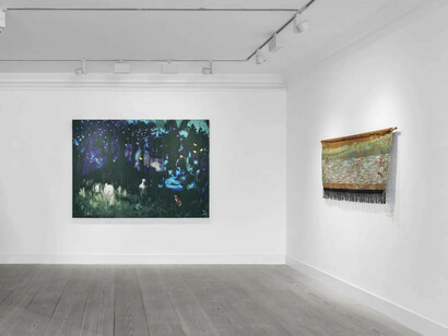 Various artists, Interweave, exhibition view. Courtesy of Gazelli Art House