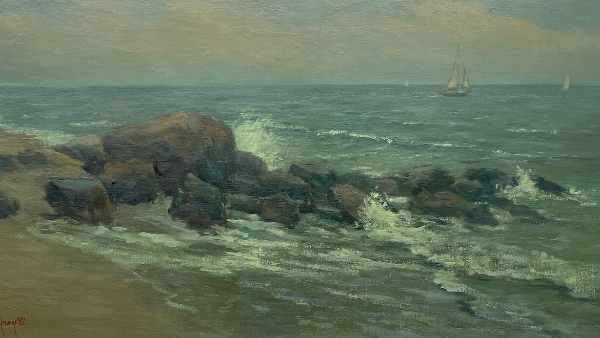 Shirley Cean Youngs, In the distance. Courtesy of Cavalier Gallery